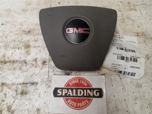 2011-2012 Chevrolet Tahoe Gray Steering Wheel Air Bag - Left (Driver) (Used OEM)