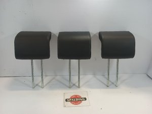 2009-2015 Honda Pilot Black 3rd Row Leather Headrest Set (Used OEM)