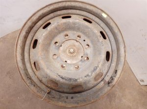 2011-2013 Ram 2500 Black 17x7.5 Steel Spare Wheel (Used OEM)