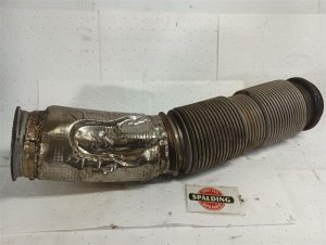 Volvo VNL Exhaust Pipe Assembly with Flex Pipe (Used OEM)