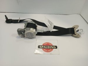 2010-2012 Subaru Outback Black Seat Belt Assembly with Pretensioner - Front, Left (Driver) (Used OEM)