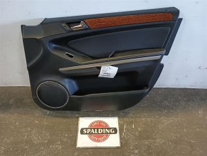 2006-2011 Mercedes-Benz ML320 Black Door Interior Trim Panel - Front, Right (Passenger) (Used OEM)