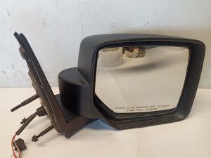 2008-2012 Jeep Liberty Black Power Door/Side View Mirror - Right (Passenger) (Used OEM)