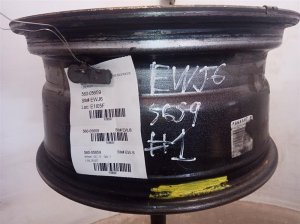 2014-2019 GMC Sierra 1500 Silver 17x8 7-Spoke Steel Wheel (Used OEM)