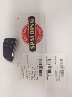 2022-2026 GMC Sierra 1500 5-Button Keyless Entry Transmitter (Used OEM)