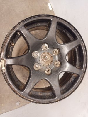 2007-2020 GMC Yukon Black 17x7 Alloy Spare Wheel (Used OEM)