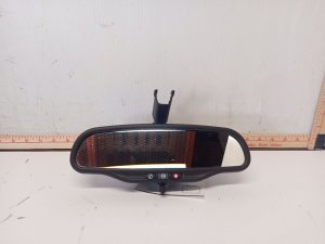 2009-2014 GMC Sierra 2500 HD Blue Manual Tilt Interior Rear View Mirror with OnStar (Used OEM)