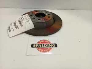 2009-2018 Volkswagen Tiguan 11.10-Inch Solid Disc Brake Rotor - Rear (Used OEM)