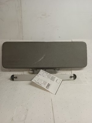  Volvo VNL Gray Vinyl Sun Visor - Left (Driver) (Used OEM)