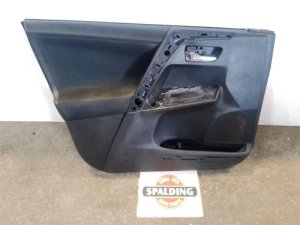 2013-2018 Toyota RAV4 Black Door Interior Trim Panel - Front, Left (Driver) (Used OEM)