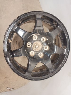 2021-2024 GMC Yukon Silver 17x7 7-Spoke Aluminum Spare Wheel (Used OEM)