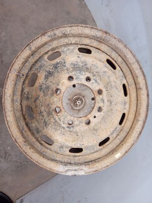 2011-2013 Ram 3500 17x7 Steel Full Size Spare Wheel (Used OEM)