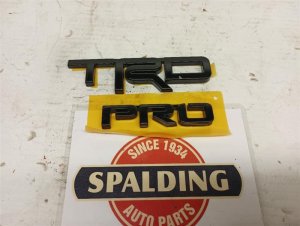 2015-2024 Toyota 4Runner TRD Pro Emblem Set (Used OEM)