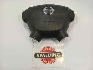 2002-2004 Nissan Xterra Black Steering Wheel Air Bag - Left (Driver) (Used OEM)