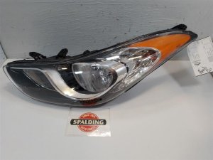 2011-2013 Hyundai Elantra Headlight Assembly - Left (Driver) (Used OEM)