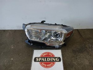 2016-2023 Toyota Tacoma Halogen Headlight Assembly - Left (Driver) (New OEM)