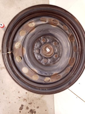 1995-1999 Mitsubishi Eclipse 16x6 Steel Wheel (Used OEM)