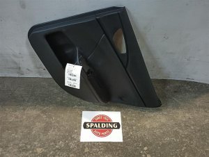 2017-2021 Honda Civic Black Front Door Interior Trim Panel - Rear, Right (Passenger) (Used OEM)
