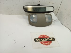 2000-2004 Nissan Xterra Manual Dimming Interior Rear View Mirror with Dome Light (Used OEM)