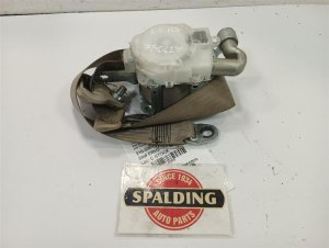 2008-2010 Nissan Altima Tan Seat Belt Buckle with Pretensioner - Front, Left (Driver) (Used OEM)