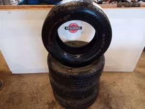 2006-2021 Mitsubishi Montero Set of 4 265/60R18 Back Country Touring Tires (Used OEM)