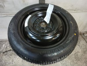2012-2015 Honda Civic Black 15x4 Steel Compact Spare Wheel with Tire (Used OEM)