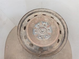 2004-2020 Ford F-150 Black 17x7.5 12-Hole Steel Full Size Spare Wheel (Used OEM)