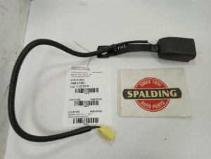 2013-2015 Subaru XV Crosstrek Black Seat Belt Buckle - Front, Right (Passenger) (Used OEM)