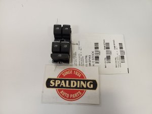 2018-2021 Volkswagen Golf R Black Master Power Window and Door Lock Switch - Left (Driver) (Used OEM)