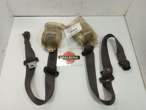 1986-1988 Mazda RX-7 Black Seat Belt Assembly - Front, Left (Driver) (Used OEM)