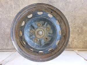 1995-2000 Toyota Tacoma Black 14x5 5-Lug Steel Wheel (Used OEM)