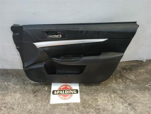 2010-2014 Subaru Outback Black Door Interior Trim Panel - Front, Right (Passenger) (Used OEM)