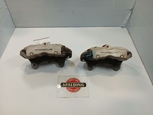 2004-2010 Porsche Cayenne Disc Brake Caliper Assembly - Rear, Left (Driver) (Used OEM)