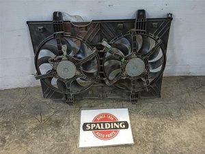 2014-2015 Nissan Rogue Select A/C Condenser Fan Motor Assembly with Shroud (Used OEM)
