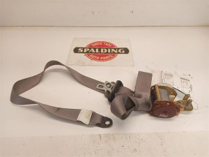 1999-2002 GMC Sierra 2500 Gray Seat Belt Assembly - Rear, Right (Passenger) (Used OEM)