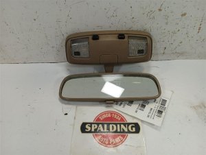 1993-1998 Toyota T100 Brown Manual Day-Night Interior Rear View Mirror with Dome Lights (Used OEM)