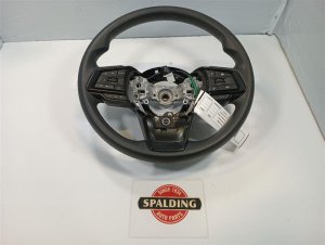 2024-2025 Subaru Impreza Black Urethane Steering Wheel with Controls and Paddle Shifters (Used OEM)