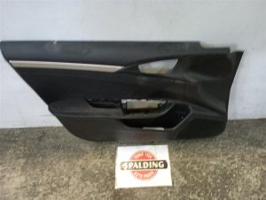 2016-2021 HONDA CIVIC Silver Door Interior Trim Panel - Front, Left (Driver) (Used OEM)