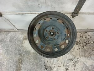 2008-2011 Honda Civic Black 16x6.5 15-Hole Steel Wheel (Used OEM)