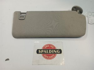 2016-2023 Toyota Tacoma Silver Sun Visor without Vanity Mirror - Right (Passenger) (Used OEM)