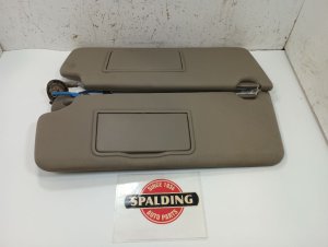 2016-2022 Honda Pilot Tan Illuminated Sun Visor - Left (Driver) (Used OEM)