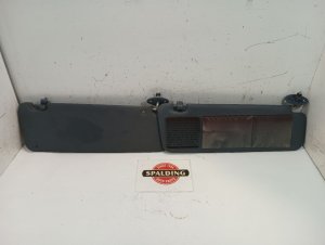 1989-1995 Toyota Pickup Blue Vinyl Sun Visor Set with Clips - Left (Driver) (Used OEM)