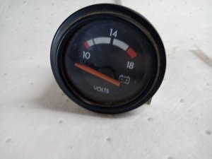 1989-2009 Freightliner FLD120 Oil Temperature, Water Temperature, and Voltmeter Gauge Set (Used OEM)