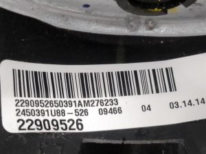 2014-2016 Cadillac ELR Black Leather Steering Wheel with Control Buttons (Used OEM)