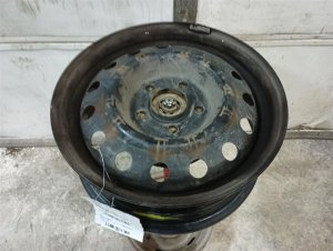 2010-2013 Kia Forte Koup Black 15-Inch 13-Hole Steel Wheel (Used OEM)
