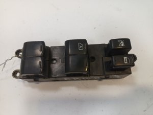 2008-2011 Subaru Impreza Black Master Door Lock Switch - Left (Driver) (Used OEM)