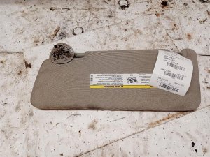 2013-2018 Ram 3500 Silver Non-Illuminated Sun Visor - Right (Passenger) (Used OEM)