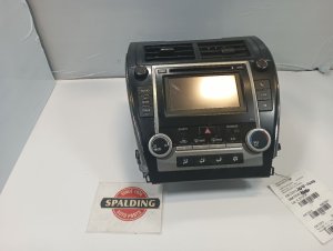 2012 Toyota Camry Radio Receiver Assembly with Bezel (Used OEM)