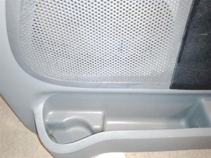 2004-2008 Ford F-150 Gray Door Interior Trim Panel - Front, Right (Passenger) (Used OEM)