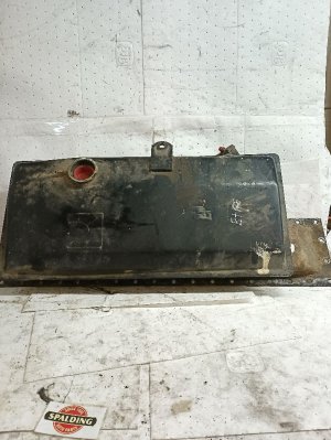 1988-2007 Kenworth T800 Copper Radiator Mount Metal Surge Tank (Used OEM)